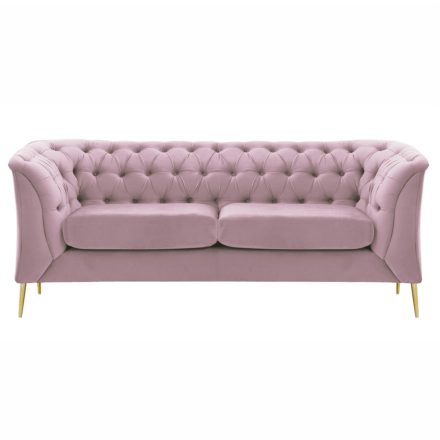 NIKOL 2,5 ML kétszemélyes kanapé - rózsaszín